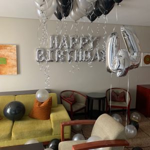 Balloon set up (Bubbly)